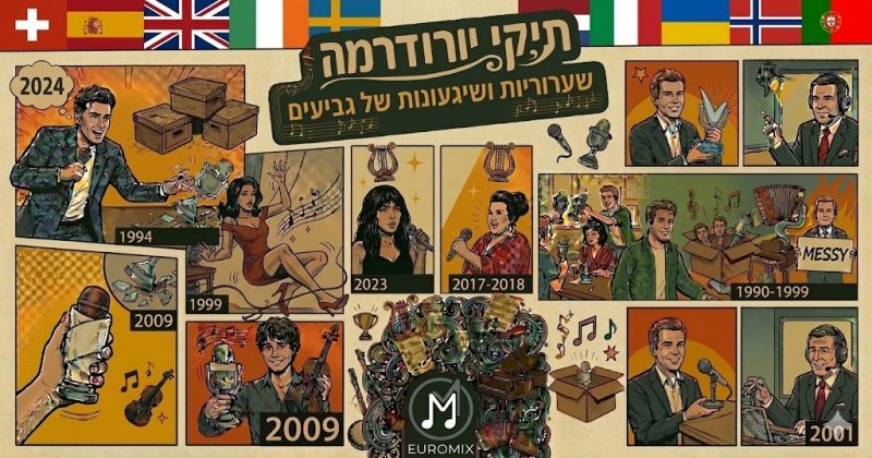בין נייר טואלט לקללת מאלמו: הסודות המלוכלכים של גביעי האירוויזיון נחשפים